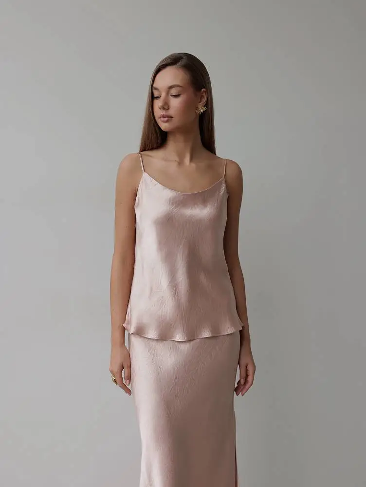 Юбка (M (44RU), розовый персик). Изображение № 2