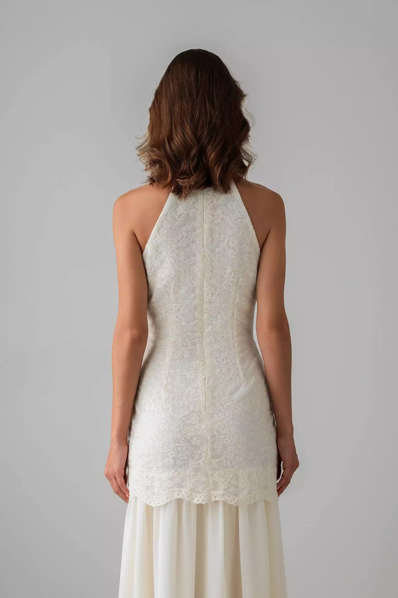 Платье (L (46RU), молочный). Избражение № 4