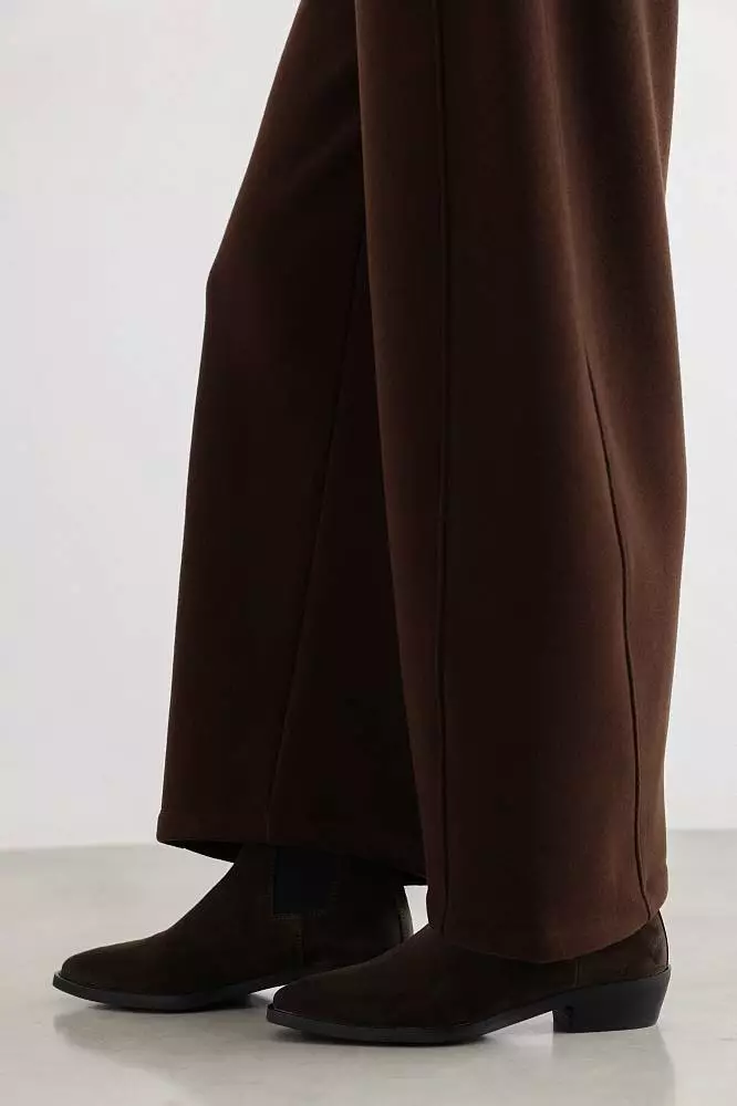 Брюки (S (42RU), коричневый). Изображение № 4