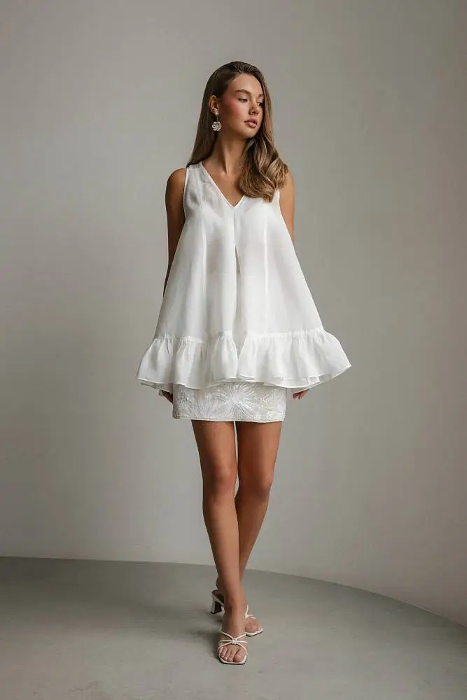 Юбка (S (42RU), бежевый). Изображение № 2