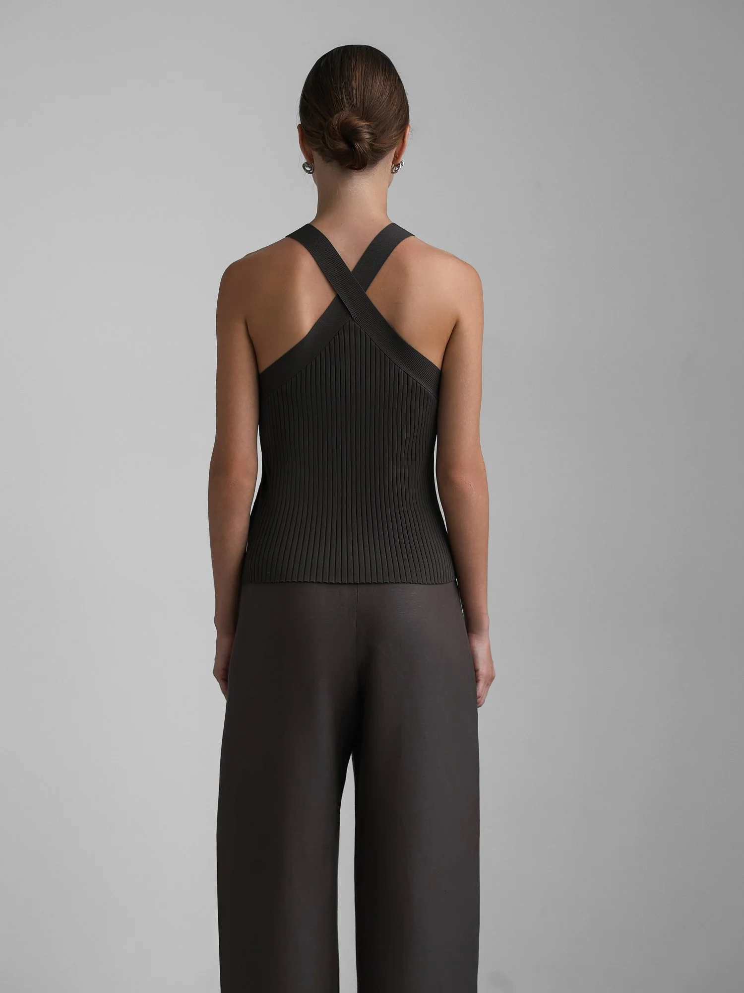 Топ (onesize (42-46RU), коричневый). Изображение № 4