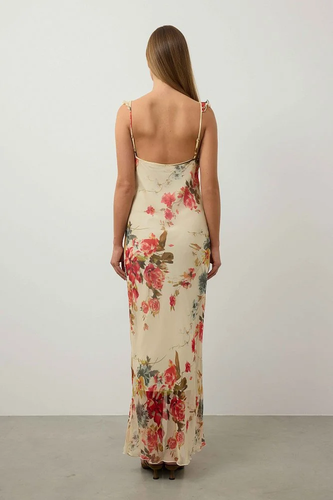 Платье  (M (44RU), светло-бежевый). Изображение № 3