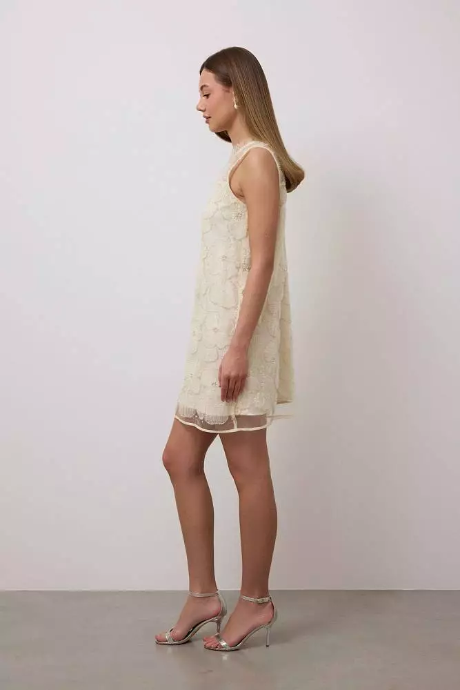 Платье  (L (46RU), светло-бежевый). Изображение № 2