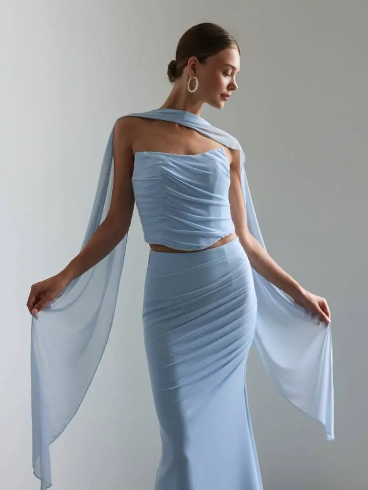 Топ (L (46RU) голубой). Изображение № 1