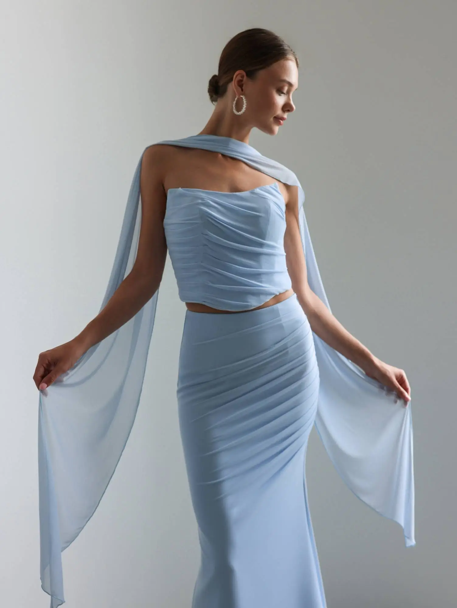 Топ (L (46RU) голубой). Избражение № 1