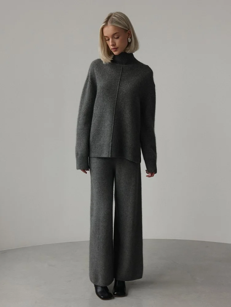 Свитер (onesize (42-46RU), серый). Изображение № 2