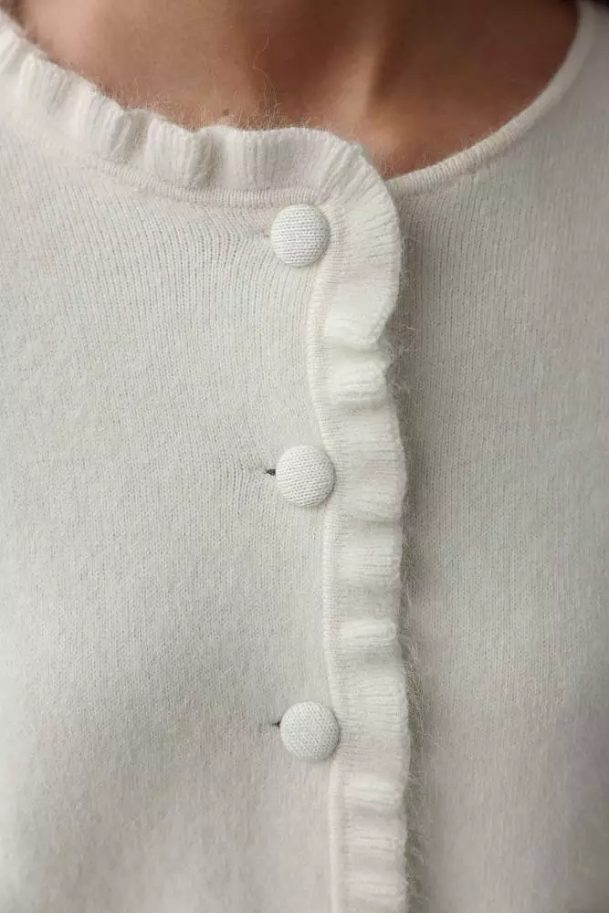 Кардиган (onesize (42-46RU), молочный). Изображение № 4
