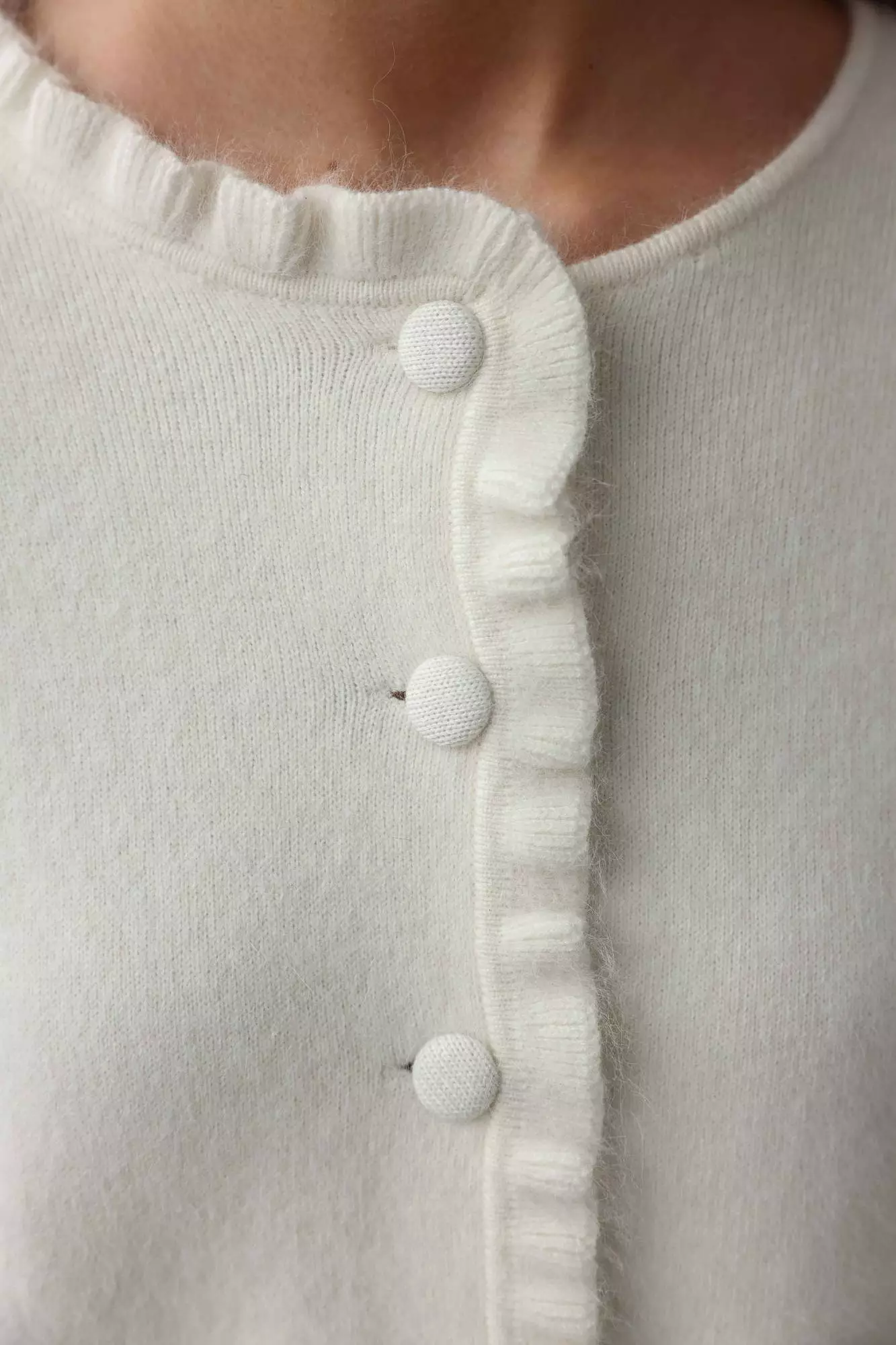 Кардиган (onesize (42-46RU), молочный). Избражение № 4