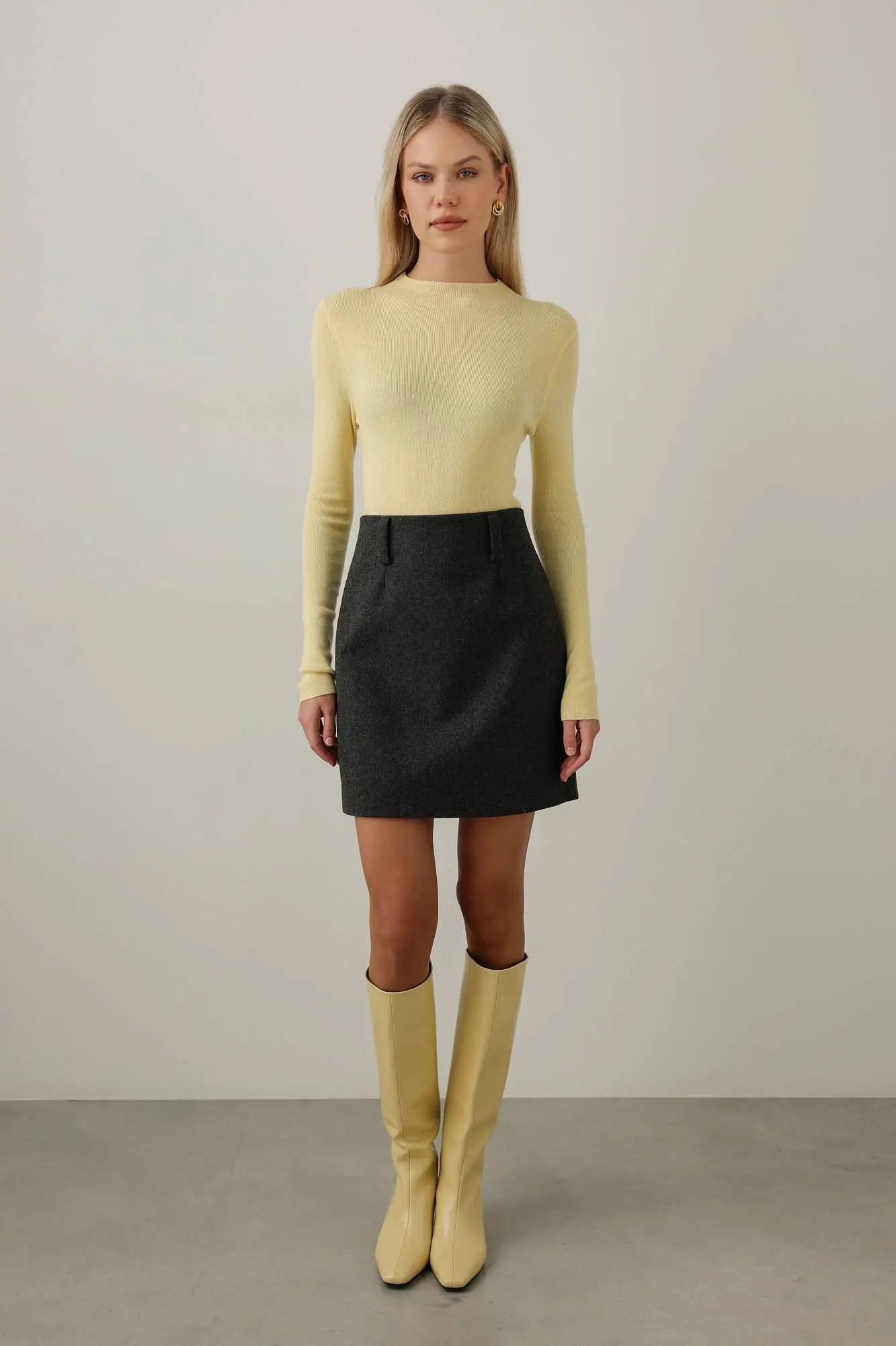 Водолазка (onesize (40-44RU), нежно-жёлтый). Избражение № 2