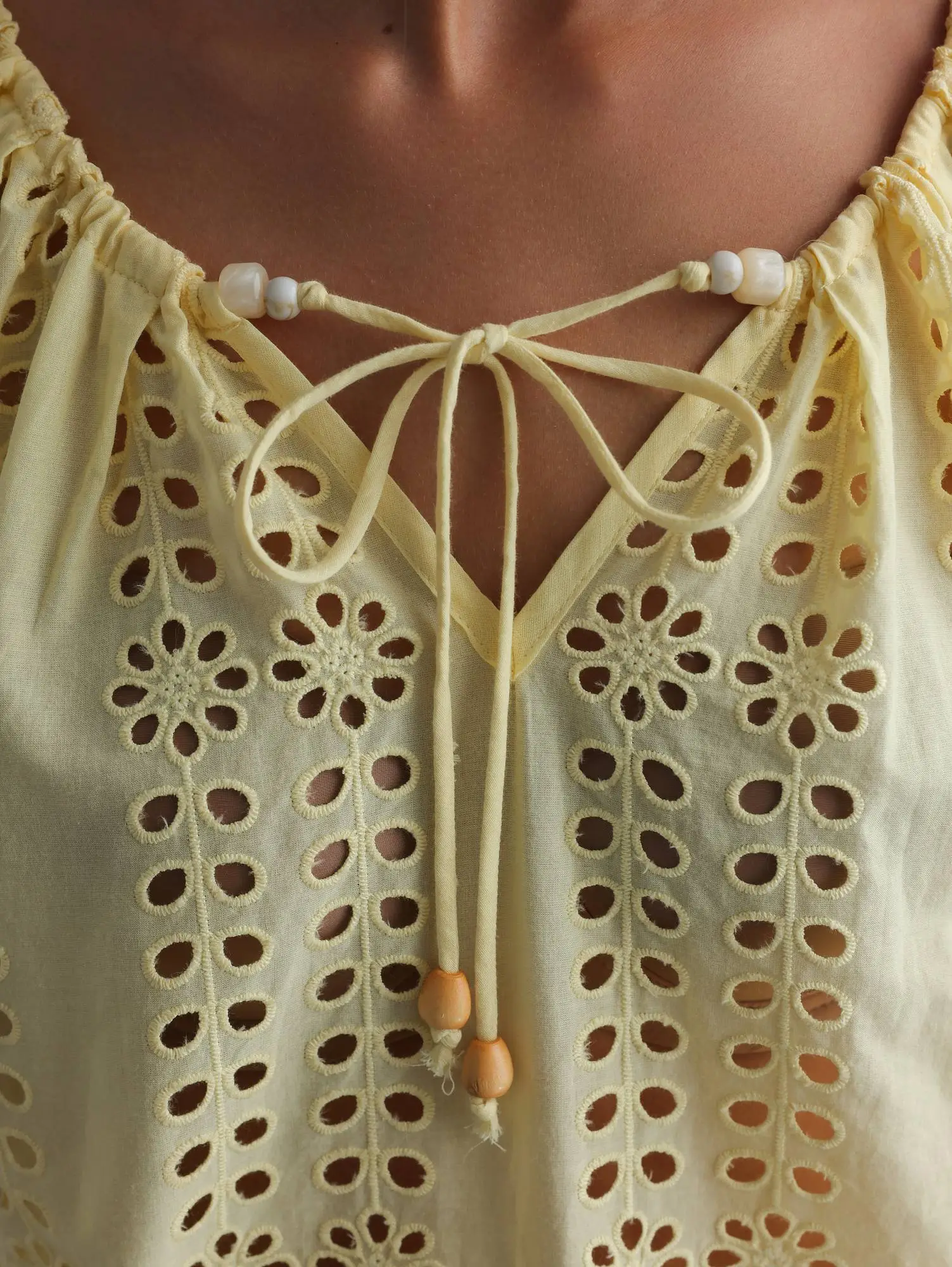 Топ (L (46RU), нежно-жёлтый). Избражение № 3