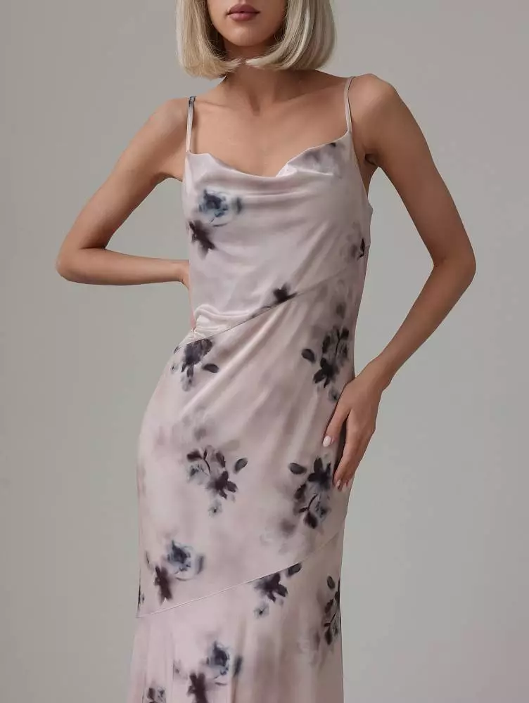 Платье (L (46), пыльно-розовый). Изображение № 2