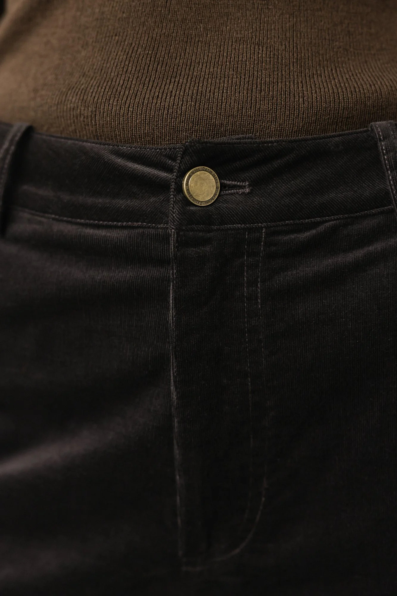 Брюки (M (44RU), тёмно-коричневый). Избражение № 3