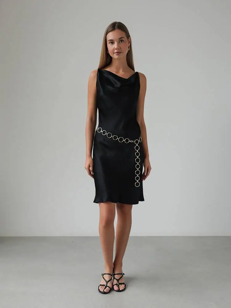 Платье (S (42RU), чёрный). Изображение № 1