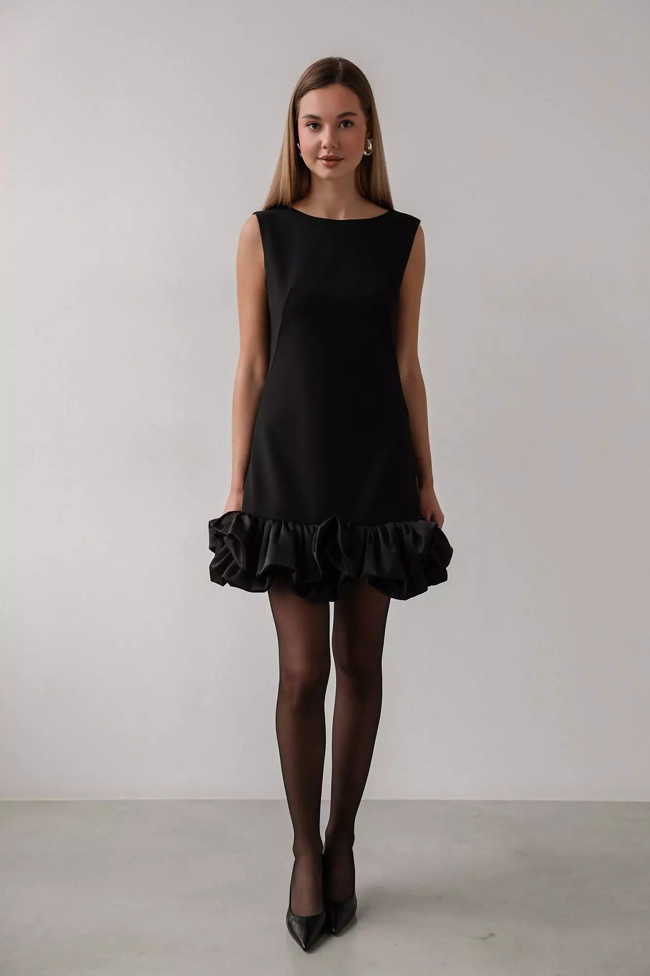 Платье (S (42RU), чёрный). Избражение № 4