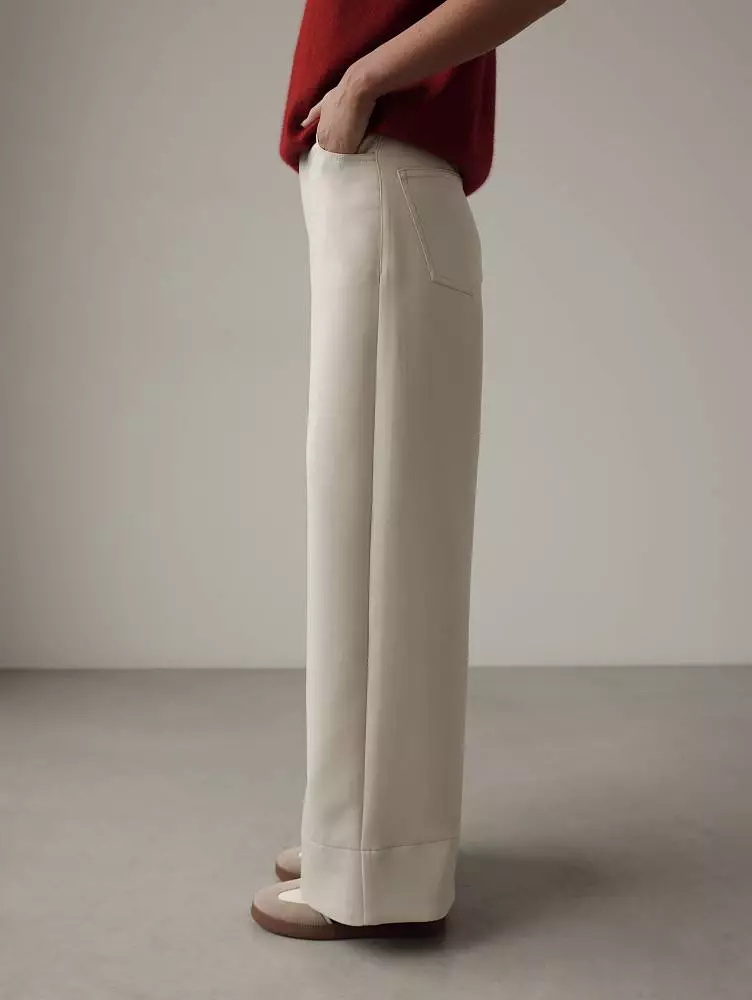 Брюки (L (46RU), бежевый). Изображение № 5