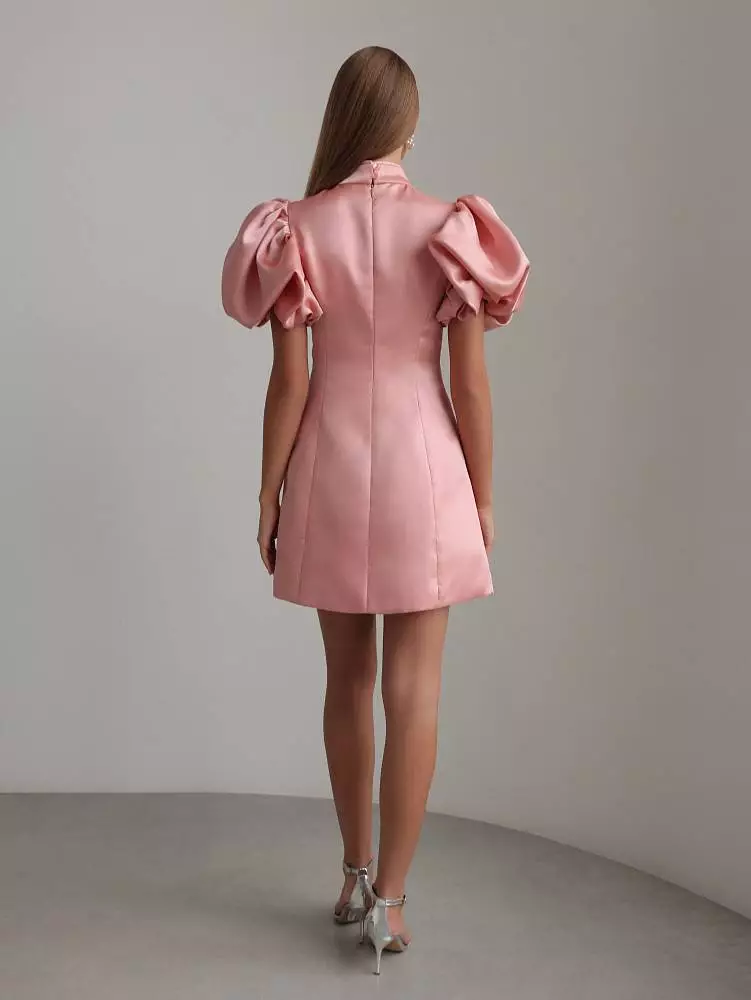 Платье (S (42RU), нежно-розовый). Изображение № 6