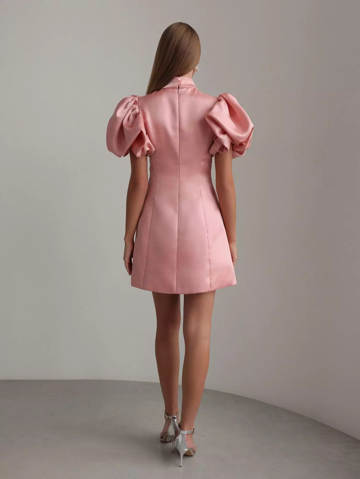 Платье (S (42RU), нежно-розовый). Избражение № 6