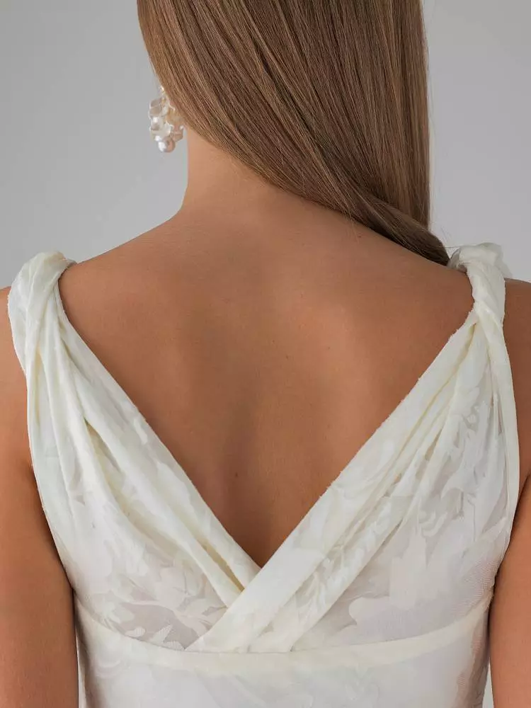 Платье (M (44RU), ванильный). Изображение № 6