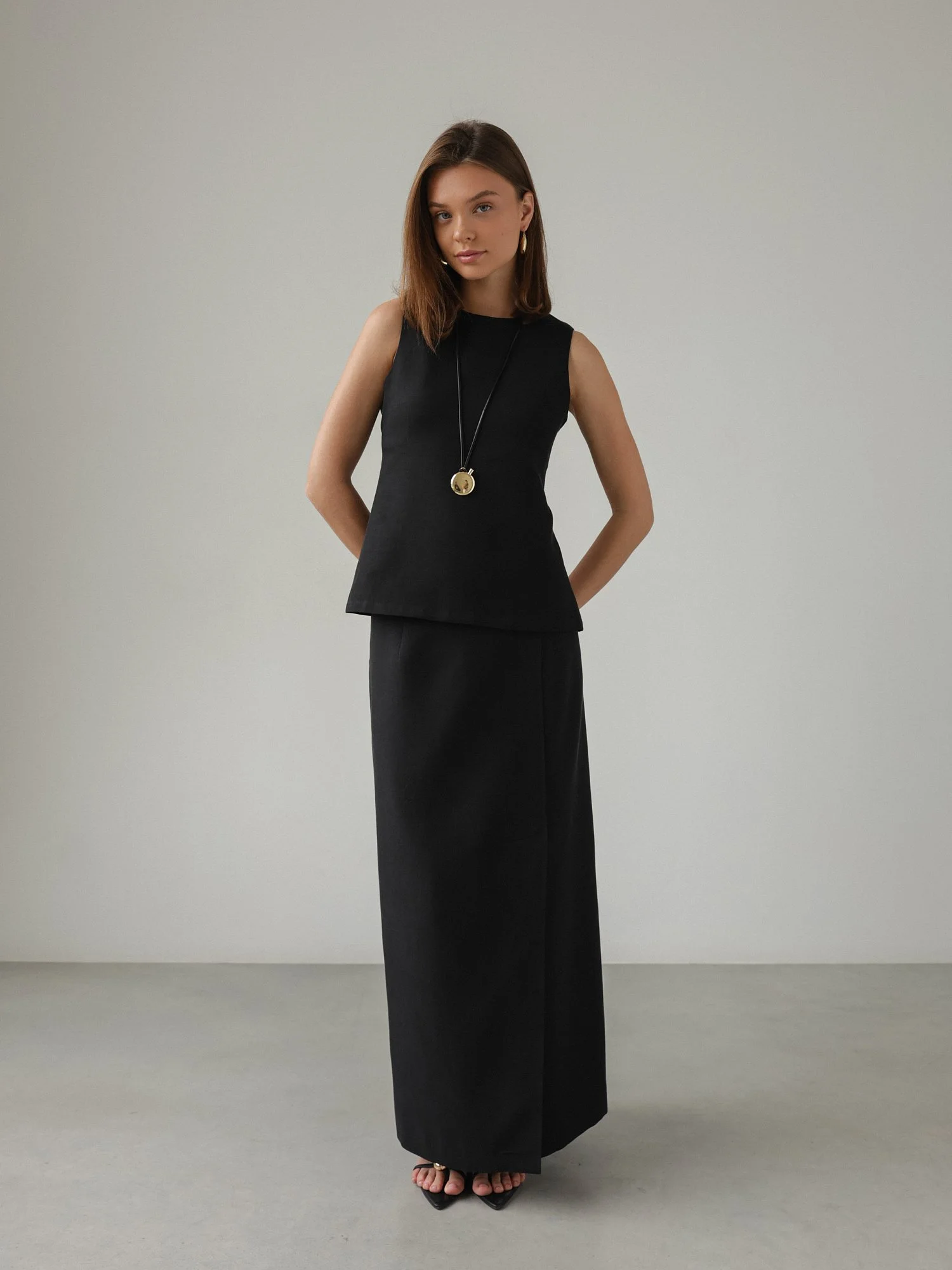 Юбка  (S (42RU), чёрный). Избражение № 1