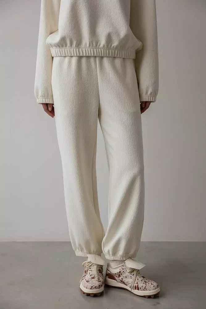 Брюки (S (42RU), молочный). Изображение № 4