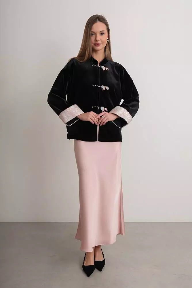 Жакет (M (44RU), чёрный). Изображение № 2