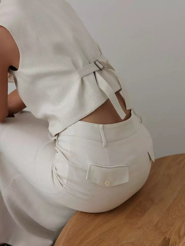 Юбка (S (42RU), светло-бежевый). Изображение № 6