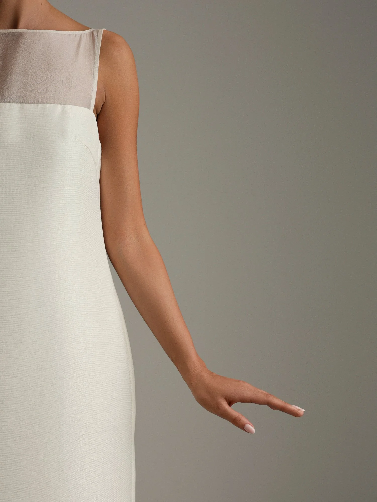 Платье (S (42RU), молочный). Избражение № 3