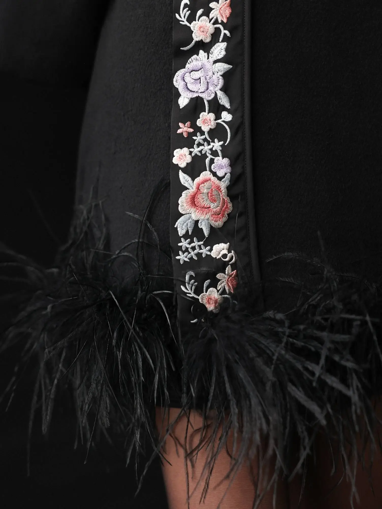 Пальто (M (44RU) чёрный). Избражение № 5