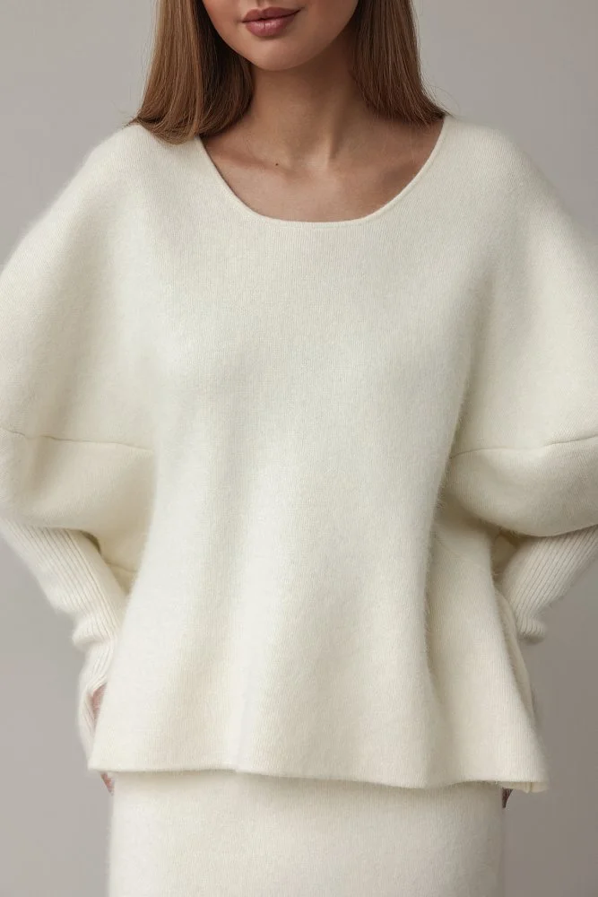 Джемпер (onesize (42-46RU), молочный). Изображение № 4