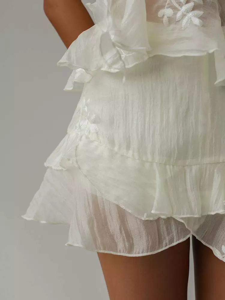 Юбка  (XS (40RU), ванильный). Изображение № 4