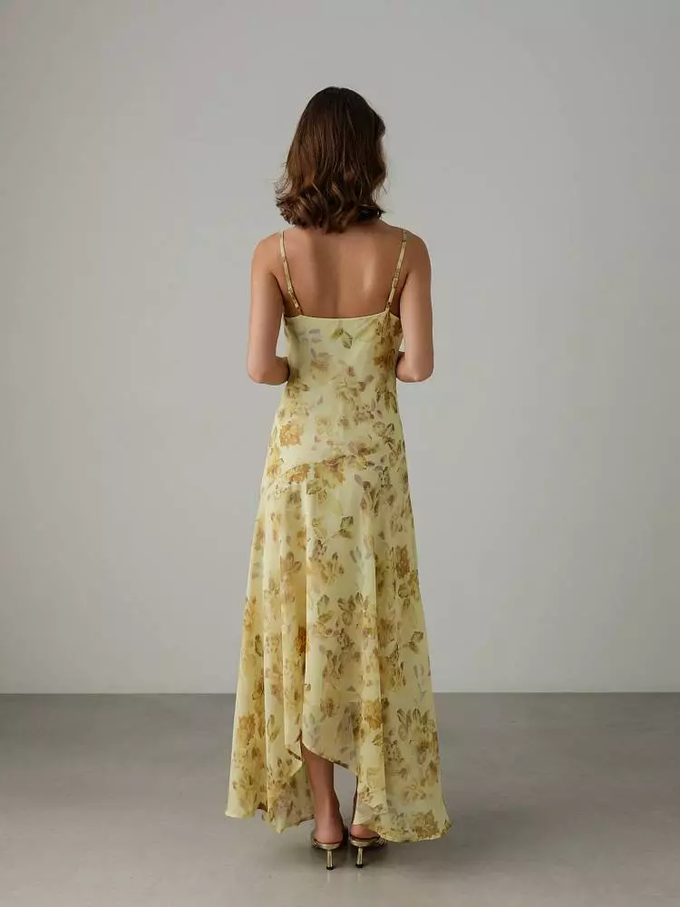 Платье (L (46RU), нежно-жёлтый). Изображение № 4