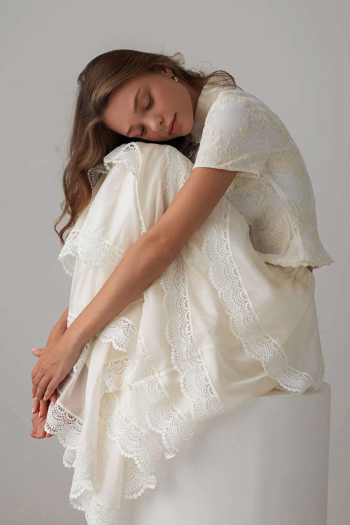 Юбка (M (44RU), молочный). Избражение № 5