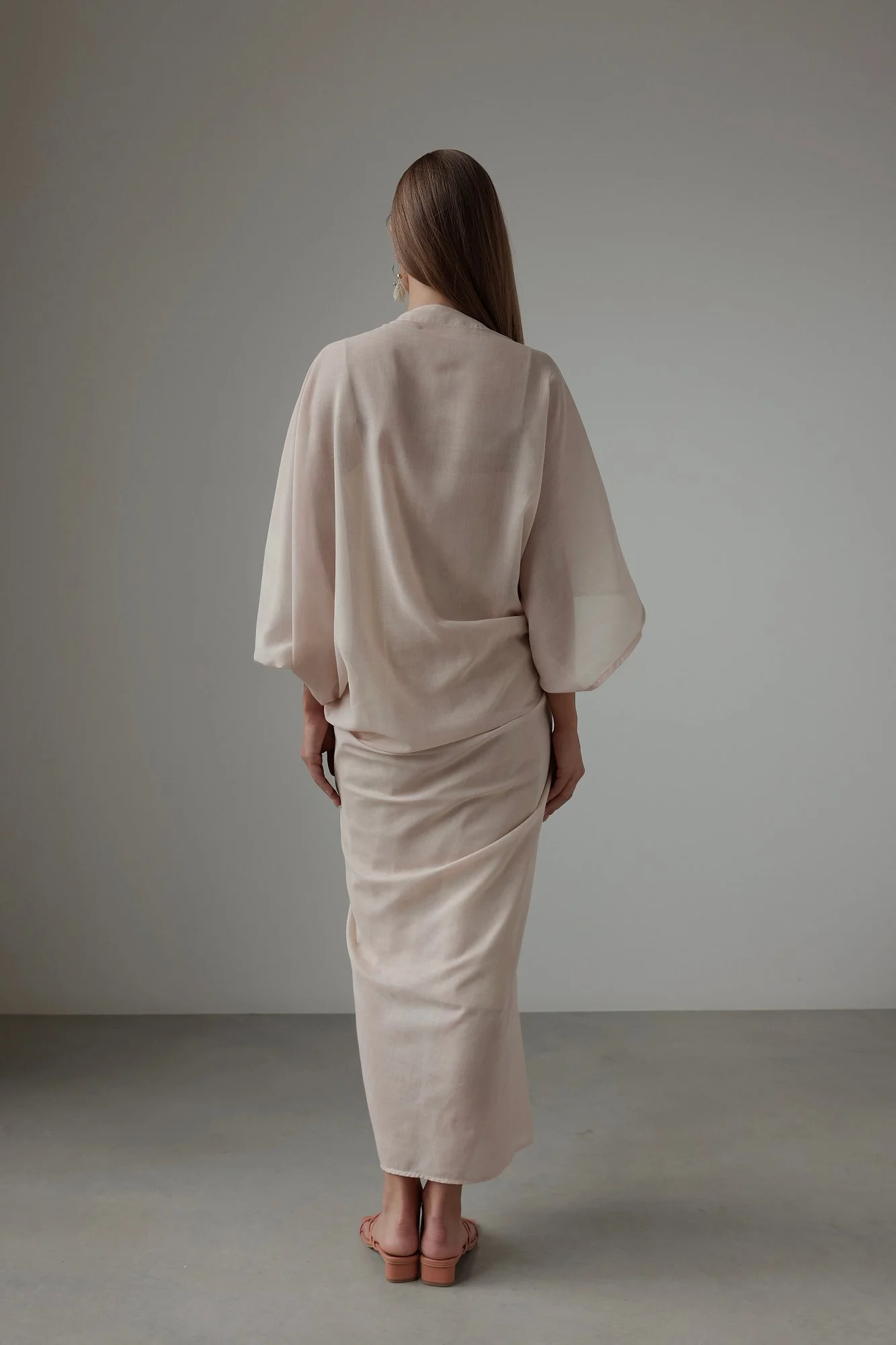 Платье (S (42), пудровый). Избражение № 6