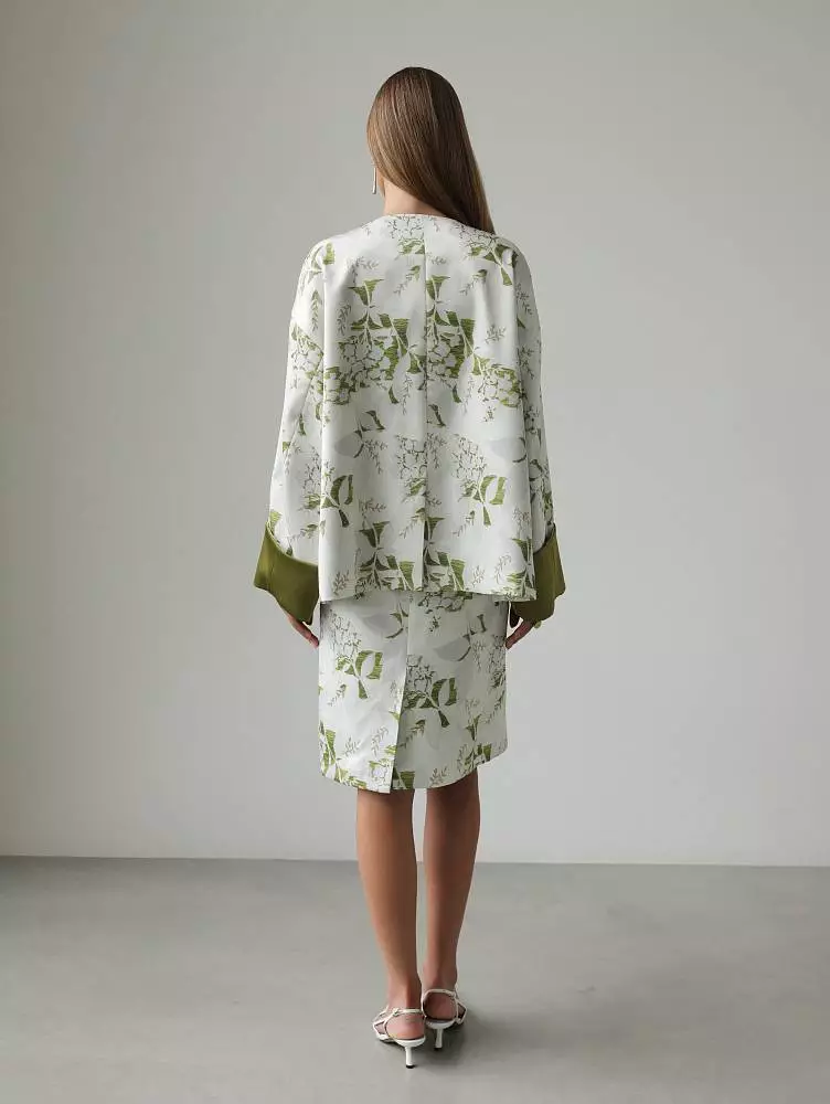 Юбка  (S (42RU), серая олива). Изображение № 4