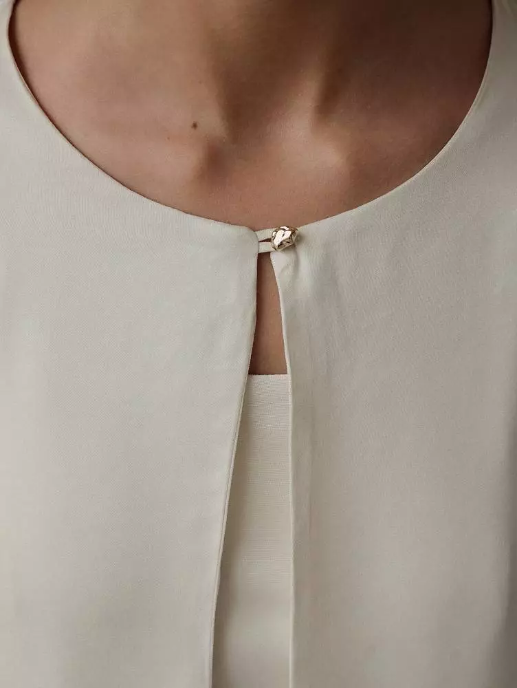 Накидка (S (42RU), слоновая кость). Изображение № 3