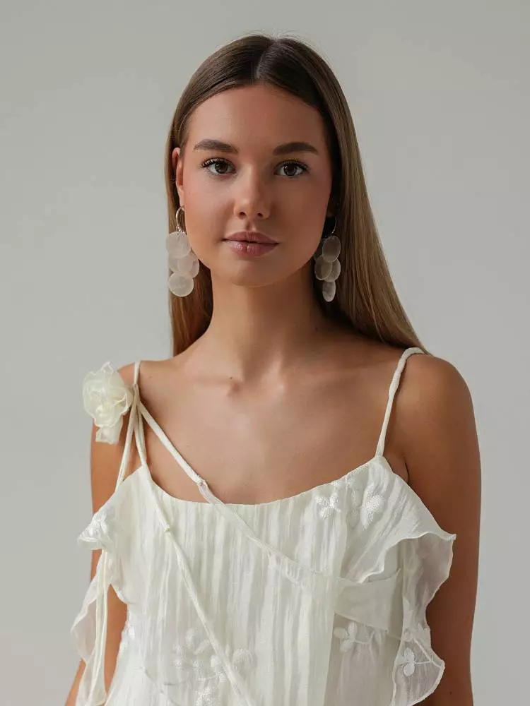 Топ (L (46RU), ванильный). Изображение № 3