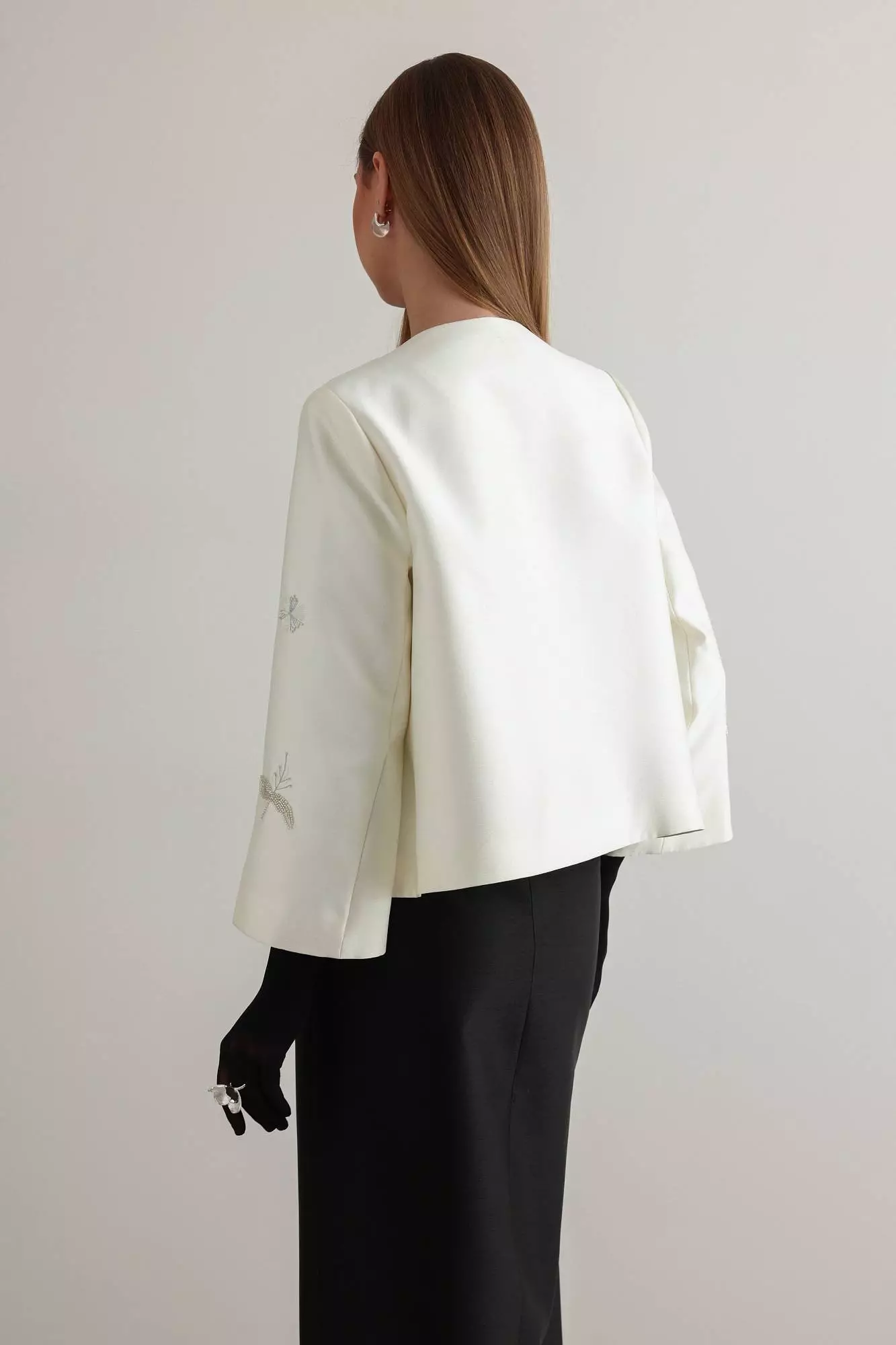 Жакет (S (42RU), молочный). Избражение № 6