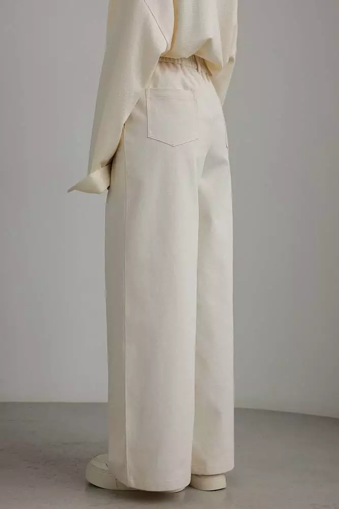 Брюки (L (46RU), светло-бежевый). Изображение № 5