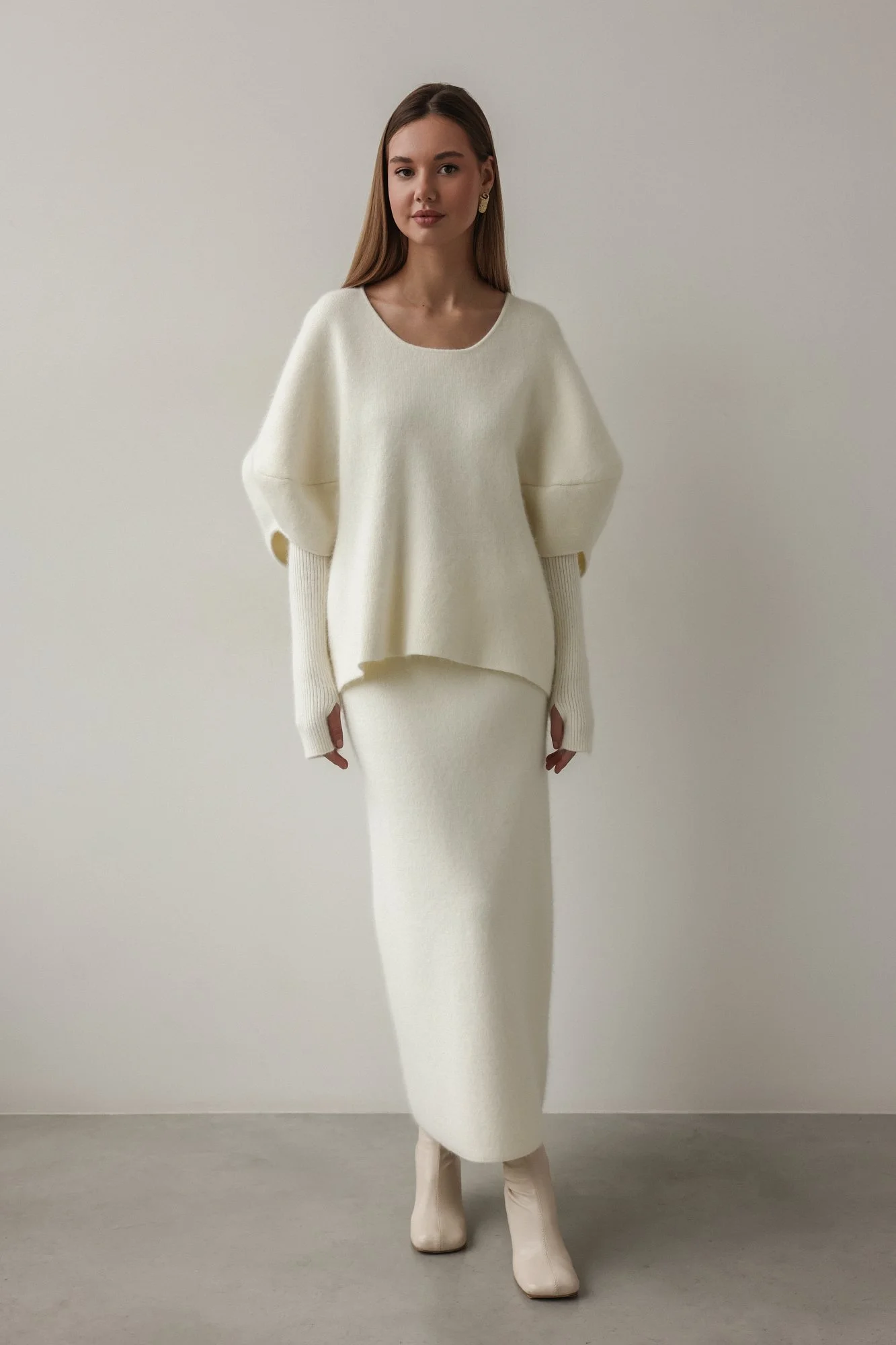 Джемпер (onesize (42-46RU), молочный). Избражение № 2