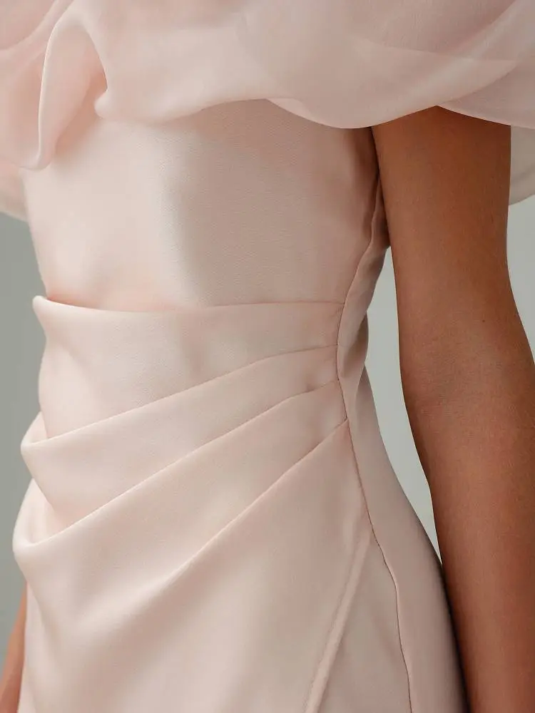 Платье (S (42RU), пудровый). Изображение № 4