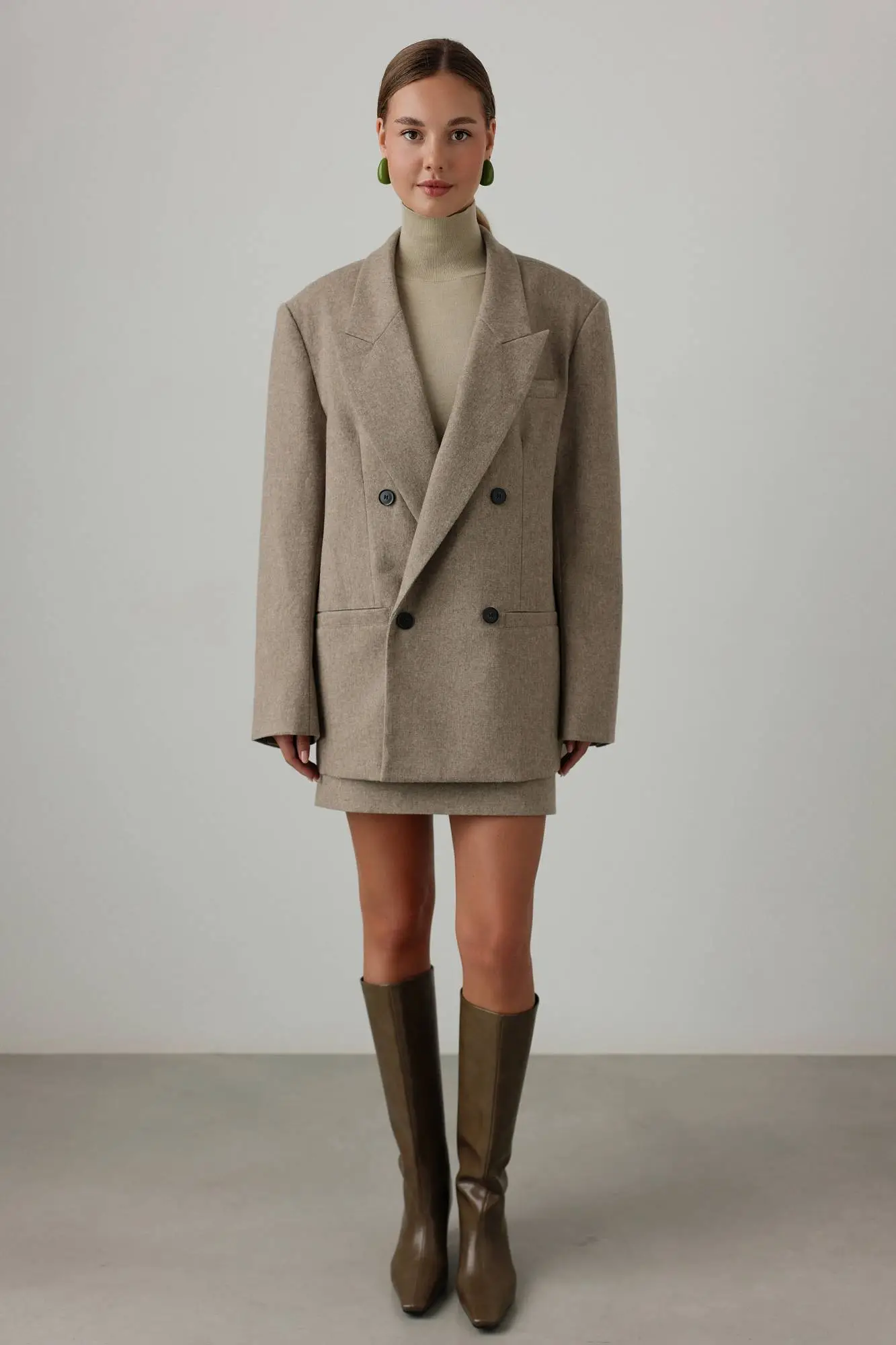 Пиджак (M (44RU), бежевый). Избражение № 2