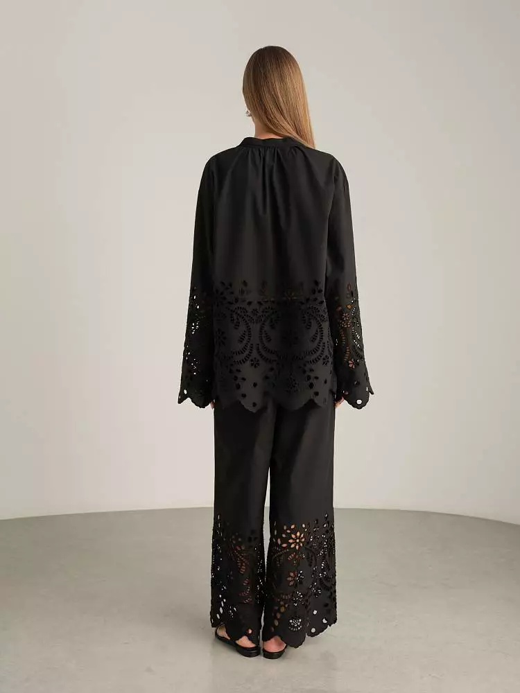 Брюки (S (42RU) чёрный). Изображение № 5