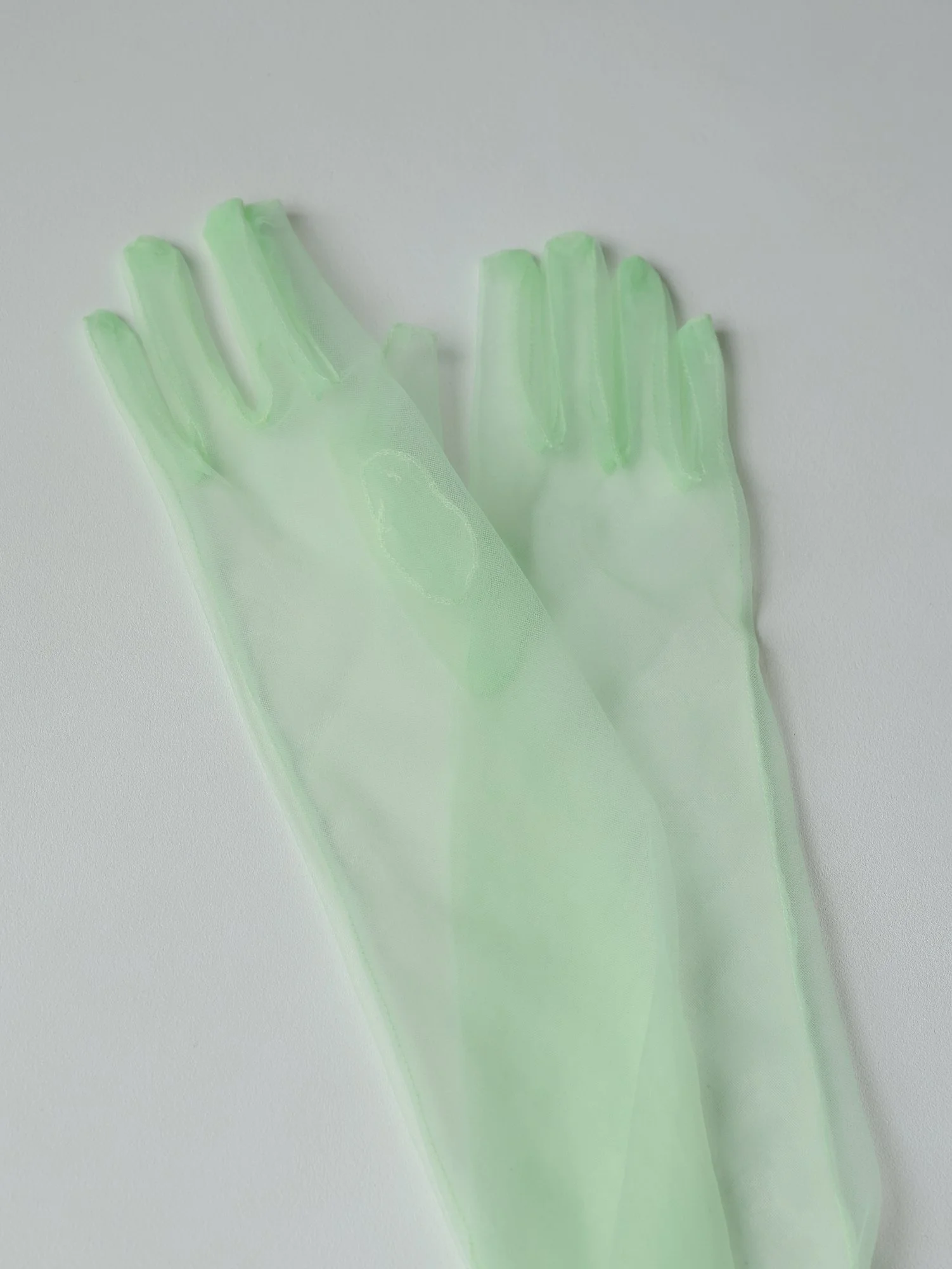 перчатки (салатовый). Избражение № 3