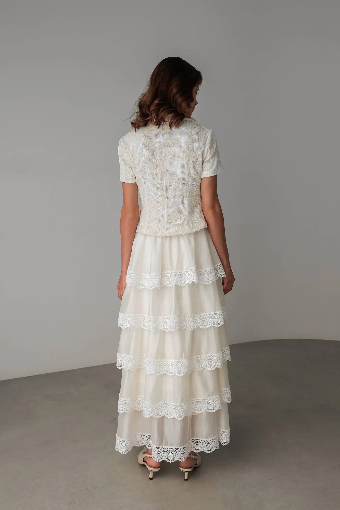 Юбка (M (44RU), молочный). Избражение № 6