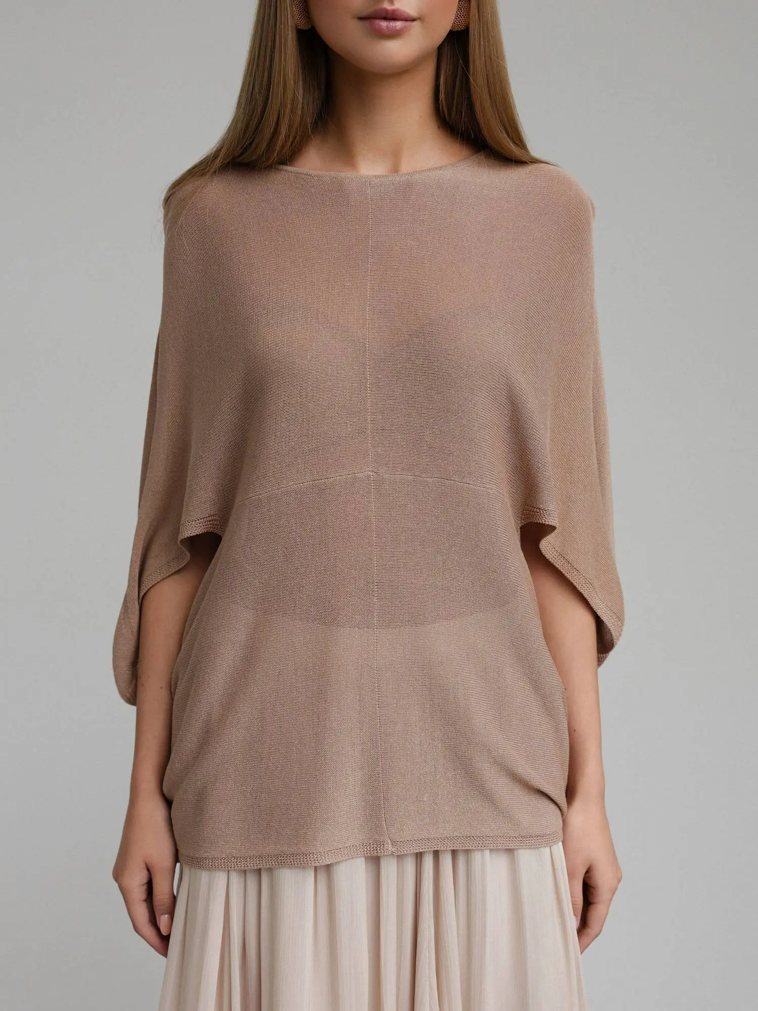 Топ (onesize (40-44RU), светло-коричневый). Избражение № 1