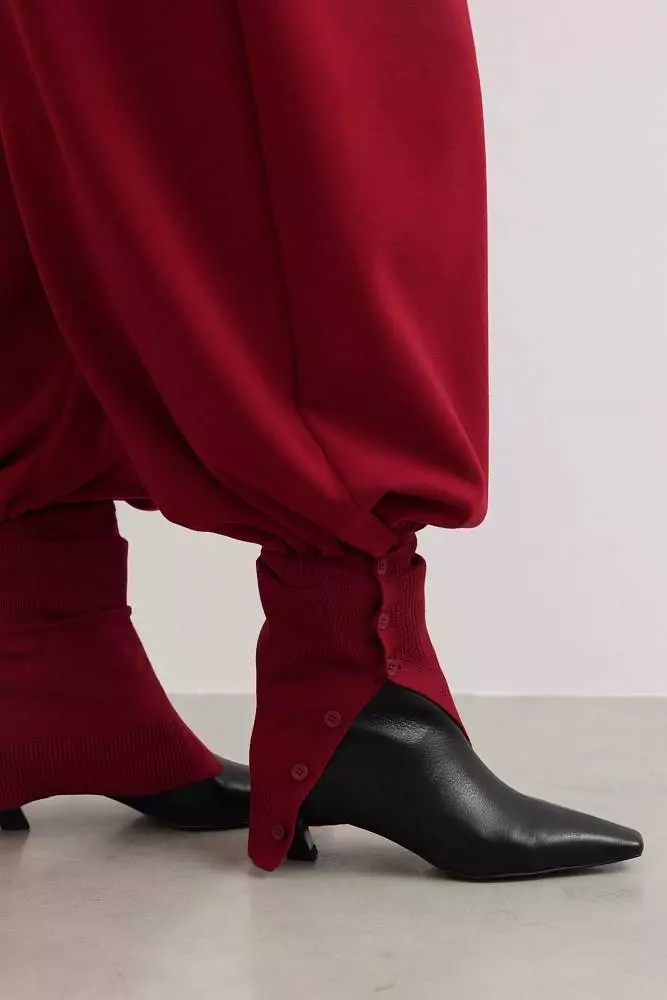 Брюки (M (44RU), бордовый). Изображение № 3