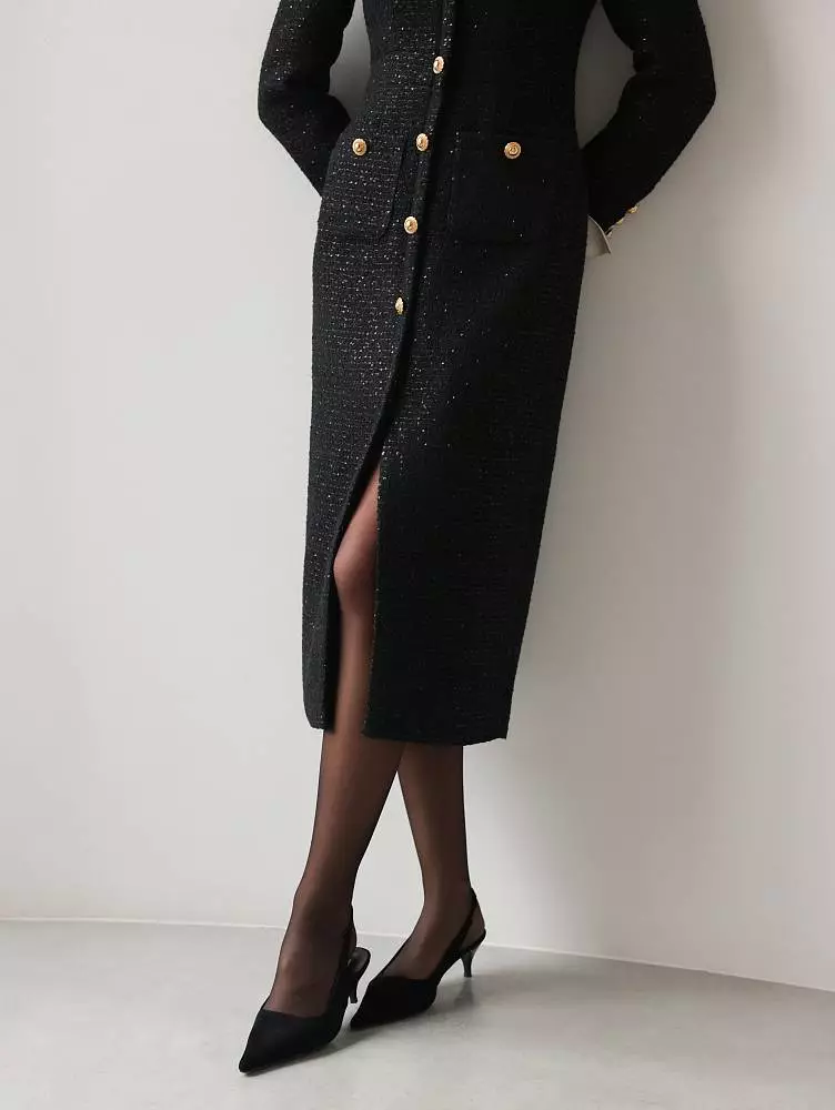 Платье (S (42RU), чёрный). Изображение № 5