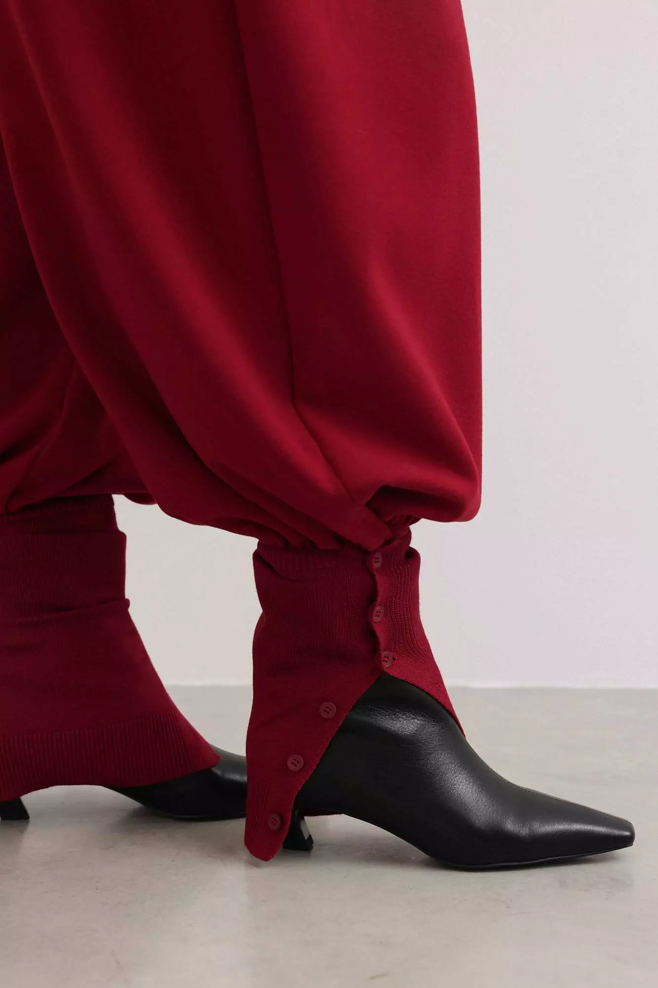 Брюки (M (44RU), бордовый). Избражение № 3