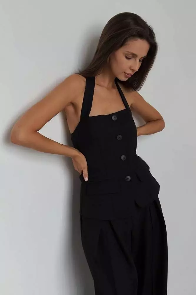 жилет (L, чёрный). Изображение № 1