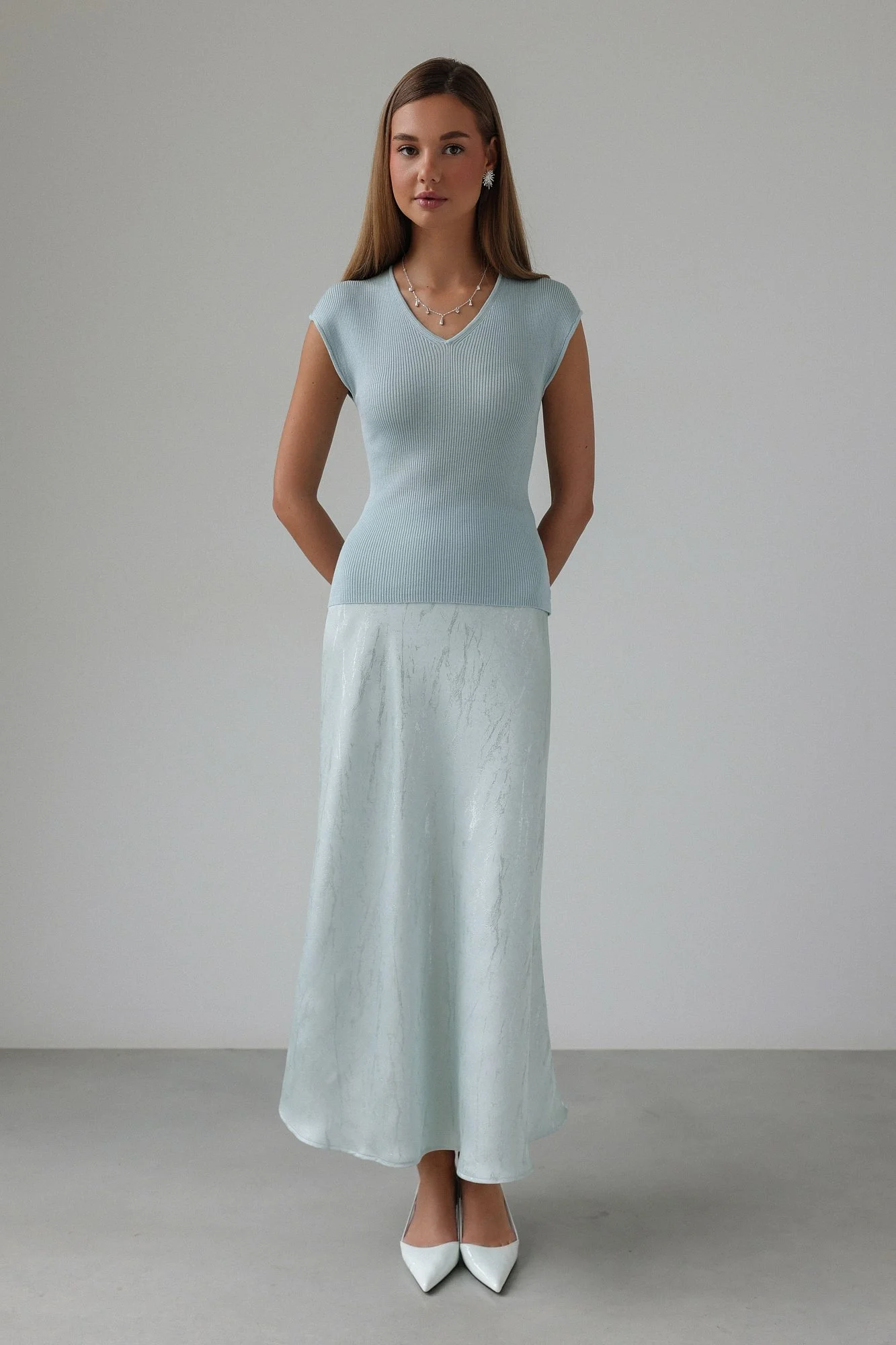 Топ (серо-голубой). Избражение № 1